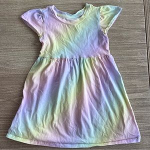 Baby Gap rainbow dress girls size 4 pastel